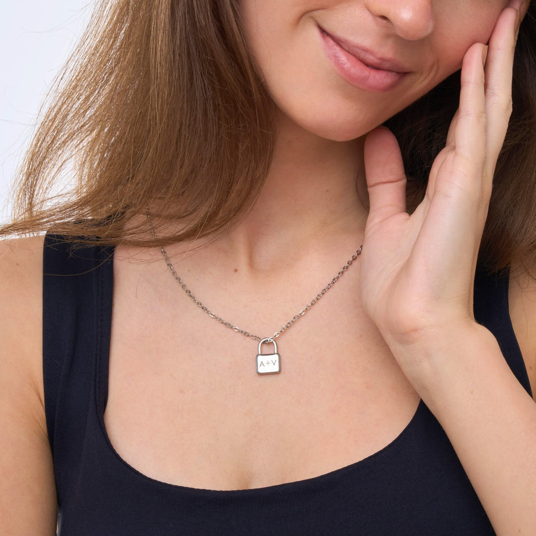 Personalised Lock Necklace